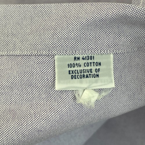Polo Ralph Lauren Oxford Hemd Herren Small Lavendel Fleisch Pony Preppy Langarm - Bild 10 von 11