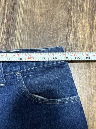 Carhartt FR Relaxed Dark Wash Denim Jeans Mens 38 x 32 Work Pants Cat 2 280-83 - Picture 7 of 8