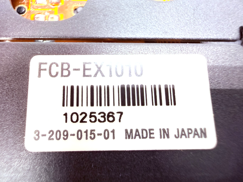 Sony FCB-EX1010 NTSC 36x Optical Zoom 12x Digital Zoom Color Block Camera Module - Picture 5 of 12