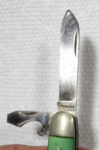 Vintage Girl Scouts Kutmaster Utica NY 4 Blade Pocket Knife USA GSA Scout - Picture 9 of 9