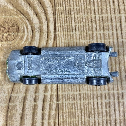 Vintage 1969 Hot Wheels SWINGIN WING REDLINE Spectra Metallic Apple Green USA - Bild 13 von 14