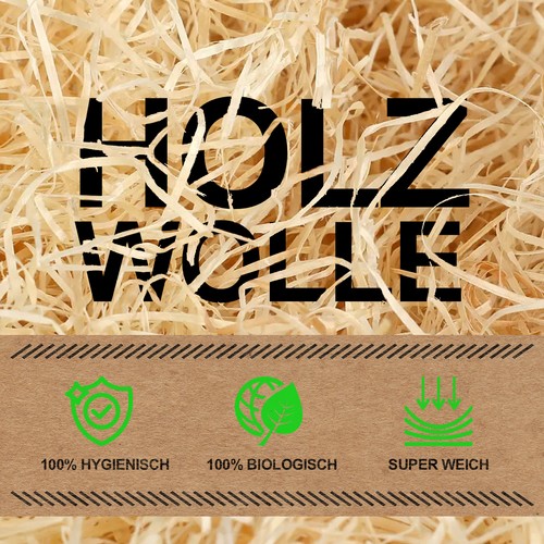 Holzwolle Füllmaterial Fichte (Menge wählbar) für Geschenke und Pakete Deko - Bild 7 von 49