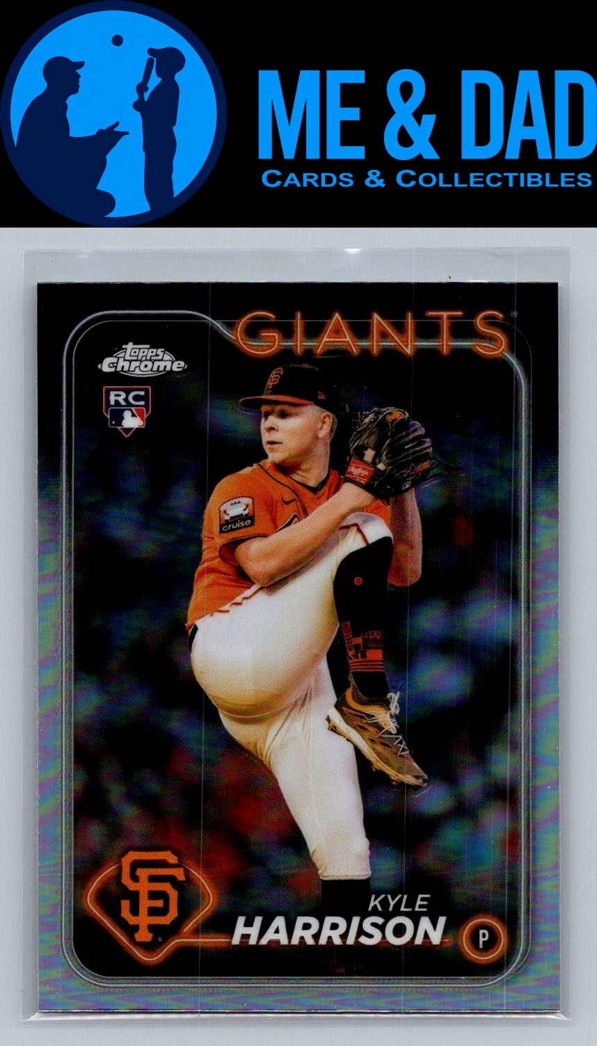 2024 Topps Chrome #191 Refractor Kyle Harrison