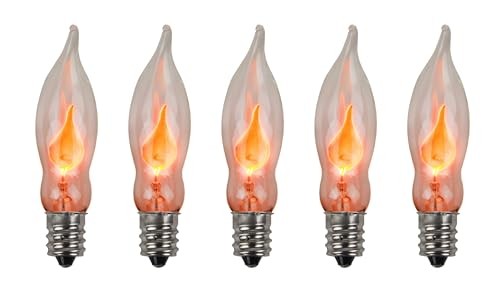 Creative Hobbies A101 Flicker Flame Light Bulb -3 Watt, 130 volt, E12 Candelabra - Bild 1 von 6
