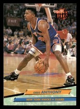 Greg Anthony 1992-93 Ultra #121 New York Knicks NBA BASKETBALL *102