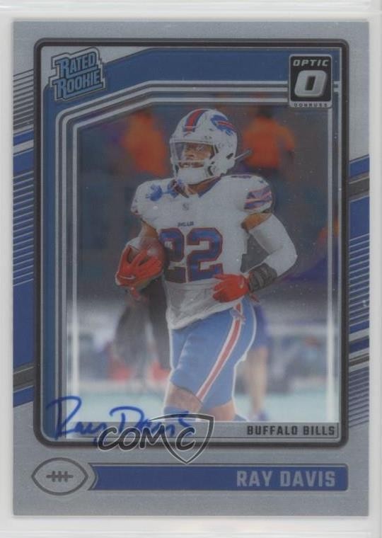 2024 Panini Donruss Optic Rated Rookie Auto /325 Ray Davis #283 Rookie Auto RC