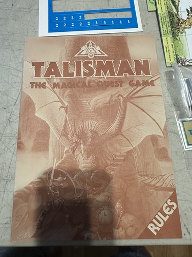 Talisman The Magical Quest Game Second Edition (Missing 2 Yellow Counters) - Picture 8 of 8