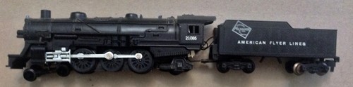 AMERICAN FLYER 21085 S SCALE 4-6-2 STEAM LOK & TENDER MILWAUKEE