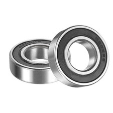 2 Pack 25 x 52 x 15mm 6205 2RS Deep Groove Ball Bearings, ABEC5