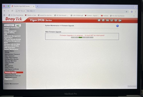 DrayTek VIGOR2926AC Dual-WAN Security Router *Firmware Upgrade* *PSU* - Picture 12 of 13