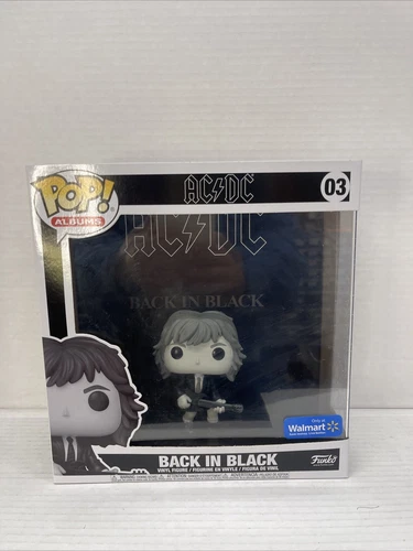 Funko POP! Albums #03 AC/DC Back in Black with Angus Young, "Exclusive!!!