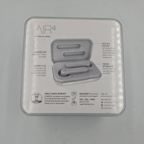 Airplus Xtream AIR 4 True Wireless Earbuds , Charging Case Free Shipping - Picture 2 of 2