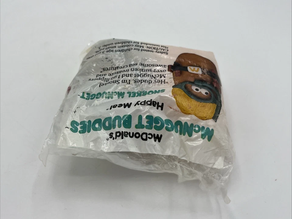 McDonalds McNugget Buddies Vintage 1988 Snorkel Mcnugget Happy Meal Sellado Foto 4 de 4