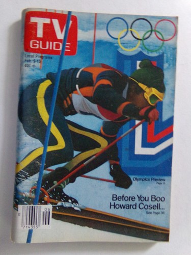 TV GUIDE 1980 February 9 15 Northern Michigan Edition Magazine - Picture 1 of 2