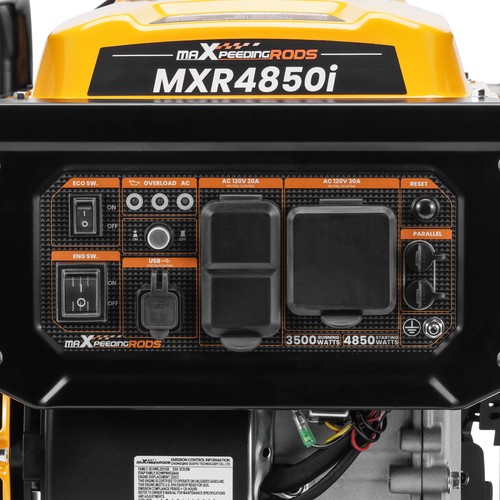 3500-Watt Portable Power Station Generator 120V 60Hz Gas Powered with ECO Mode - Picture 2 of 12