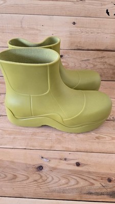 BOTTEGA VENETA Rubber Puddle Ankle Boots 36 Green | eBay