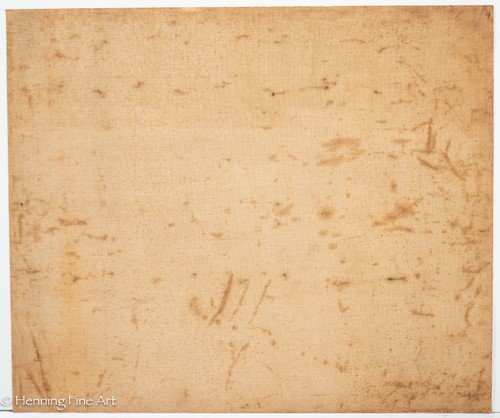 Impresionante pintura al óleo antigua de enano pescador después de Heinrich Schlitt, encantadora - Imagen 9 de 9