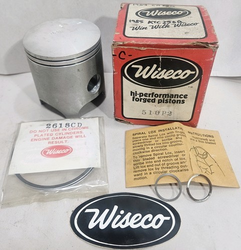 NEW Wiseco 66.50mm Oversize .020 Piston Kit 510P2 Honda 1984 CR250, 1985 ATC250R
