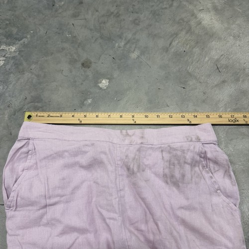 Free People Hose Damen Medium Rosa Mauve Boho Oversized Weites Bein Unterteil LESEN - Bild 5 von 10