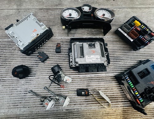 KIT COMPLETO PEUGEOT 207 CC 1.6 5FS MOTORE BENZINA ECU BSI 0261S06472 9675495080 - Foto 4 di 7