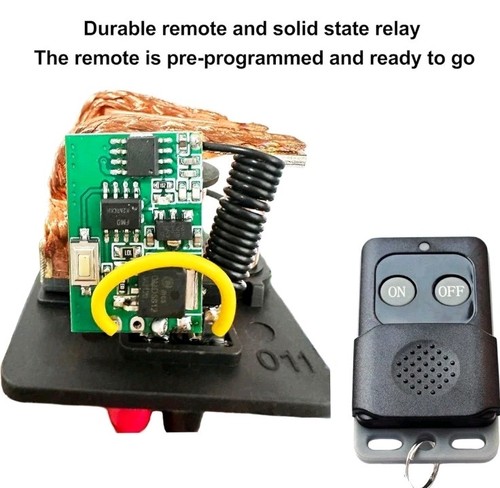 3/8" Side Post Remote Battery Disconnect Switch 12v Battery Kill Switch For Car - Picture 6 of 7