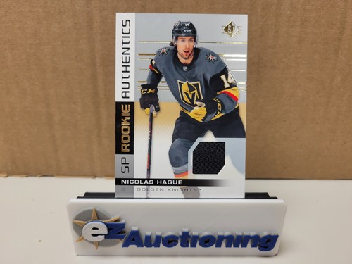 2019-20 Upper Deck SP Hockey - Rookie Authentics Nicolas Hague Jersey Patch 139