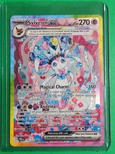 Pokémon TCG SV-Prismatic Evolutions Sylveon ex #156/131 SIR