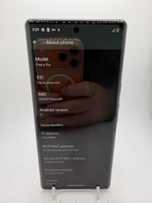 Google Pixel 6 Pro - Black - 128GB - T-Mobile - Smartphone - works great
