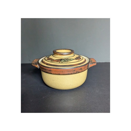 Vintage Otagiri Steinzeug individuelle Suppe/Kasserolle Deckel Schüsseln 2er Set - Bild 2 von 8