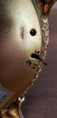 Antiker singender vergoldeter Vogelkäfig Spieluhr Automation Germany Goldschmuck funktioniert - Bild 16 von 18