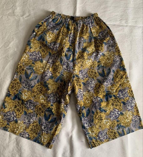 Y's Yoji Yamamoto Sarouel Pants 2 Relaxed Fit Unique Pattern Excellent JAPAN - Picture 2 of 12