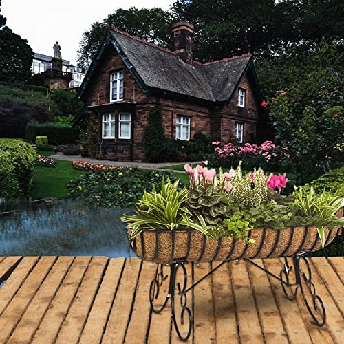 4pcs Trough Planter Basket Liners Coco Liner 36 inch, Thick Coconut 36inch-4pcs - Picture 4 of 8
