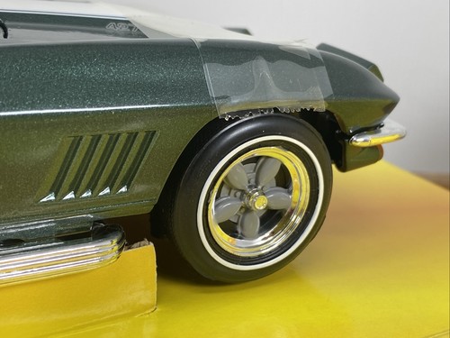 1/18 Ertl American Muscle 1967 Chevrolet Corvette Stingray Green 32270 ! - Picture 17 of 18