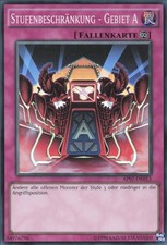 YuGiOh Stufenbeschränkung - Gebiet A AP07-DE013 Super Rare Good unl.