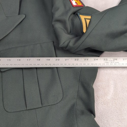 Vintage U.S. Army Vietnam War Era Dress Jacket 7th Corps MAC SFC Insignia 48R - Bild 11 von 15