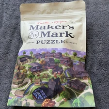 Maker’s Mark Distillery Puzzle – Limited Edition Promo Bourbon Collectible