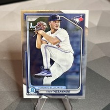 2024 Bowman Draft Chrome 1st Trey Yesavage #BDC-92 Blue Jays