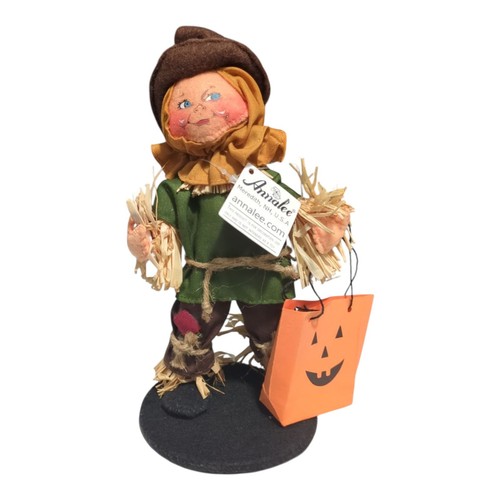 ANNALEE TRICK OR TREAT-WIZARD OF OZ Lot Of 4 Dorothy Tin Man Lion Scarecrow 2017 - Picture 8 of 17