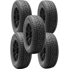 (QTY 5) LT245/70R17 Advanta ATX-850 119S LRE Black Wall Tires