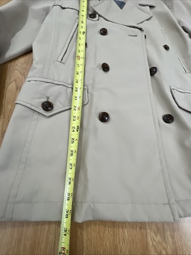 Banana Republic Trench Coat Beige Men’s Size Medium - Picture 2 of 12