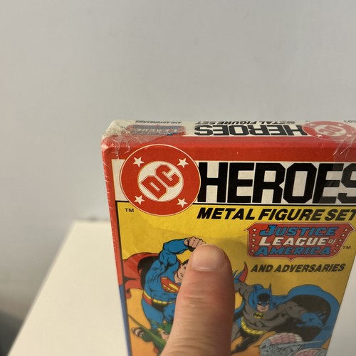 1985 Vintage Grenadier 9501 DC Heroes Metal Figure Set Justice League Painted - Picture 2 of 10