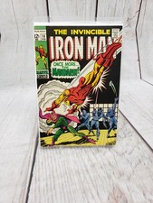 Invincible Iron Man #10 (1969) Marvel 12¢ Silver Age Mandarin Battle