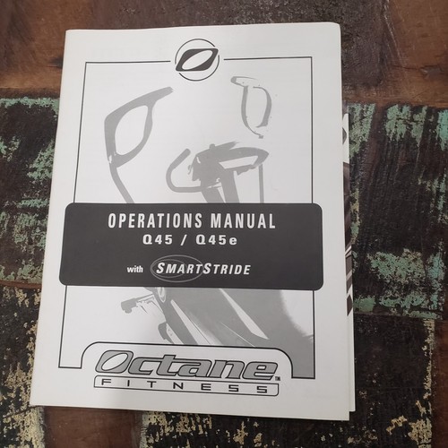 Octane Fitness Q35 / Q35e / Pro35 OWNER'S MANUAL Mint