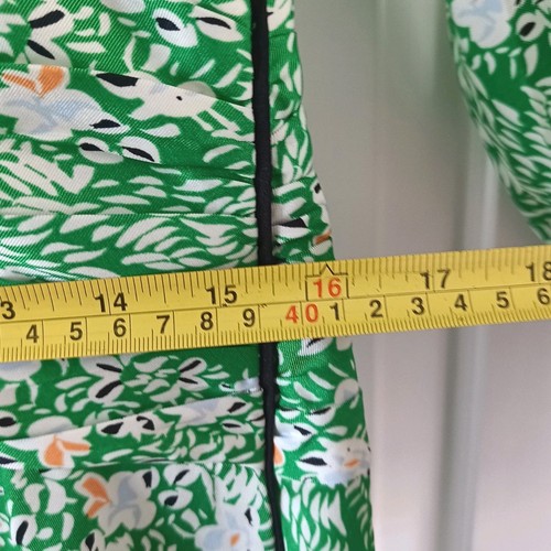 ME+EM Kyoto Garden Print Midi Rib Dress Size UK 14 / EU 42 New with Tags - Picture 21 of 24
