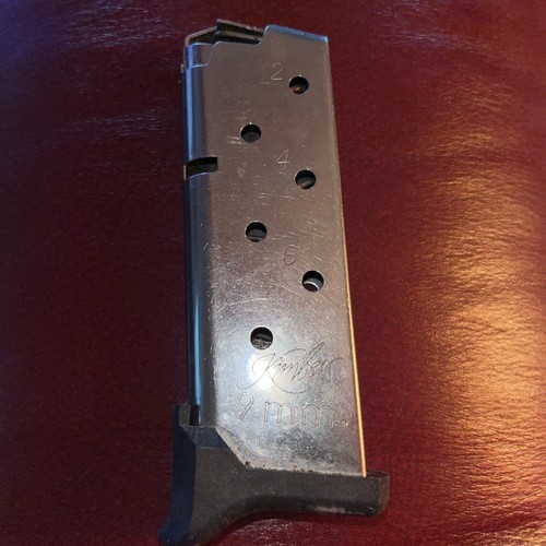 Kimber 1911 9mm 9 Round OEM Pistol Magazine, Stainless Steel - 1100307A