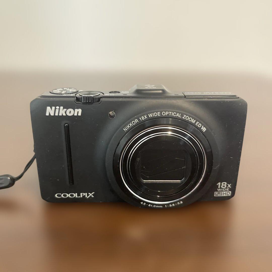 4405 Nikon COOLPIX S9300 Black Digital Camera | eBay