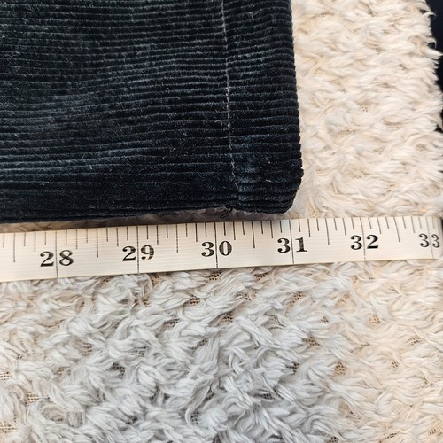 Polo Ralph Lauren Cords Corduroy Trousers Mens W38 L31 Black Stretch Slim Fit - Picture 8 of 10