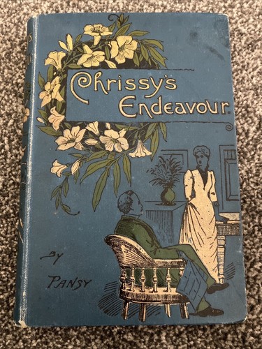 Chrissys Endeavour Pansy The Sunday School Union 1896 IDBS - Picture 1 of 22