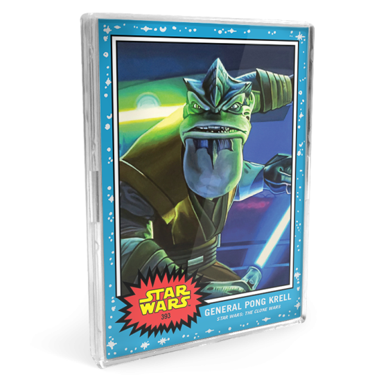 Topps STAR WARS Living Set 395 GENERAL PONG KRELL 396 TODO 360 2CD