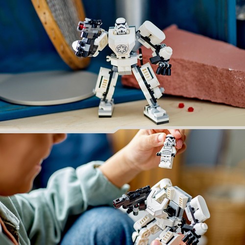 LEGO Star Wars Stormtrooper Mech Set, Buildable Action Figure Model with Join... - Picture 6 of 9